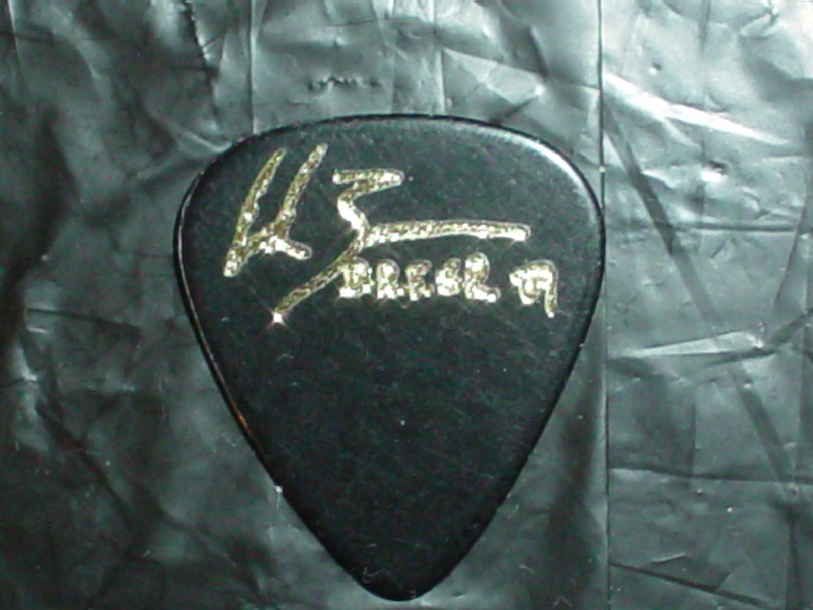WARRANT Eats America Erik Turner 69 Signature 1989 RaRe Concert Tour GUITAR PICK