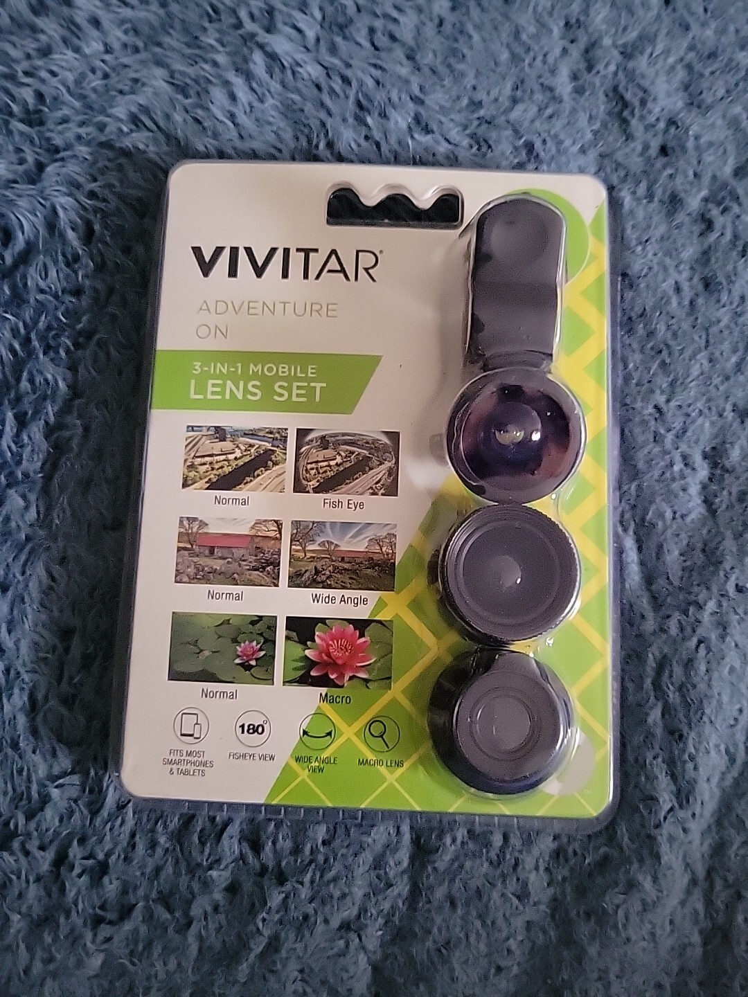 Vivitar 3-in-1 Mobile Lens Set For Mobile Accessories