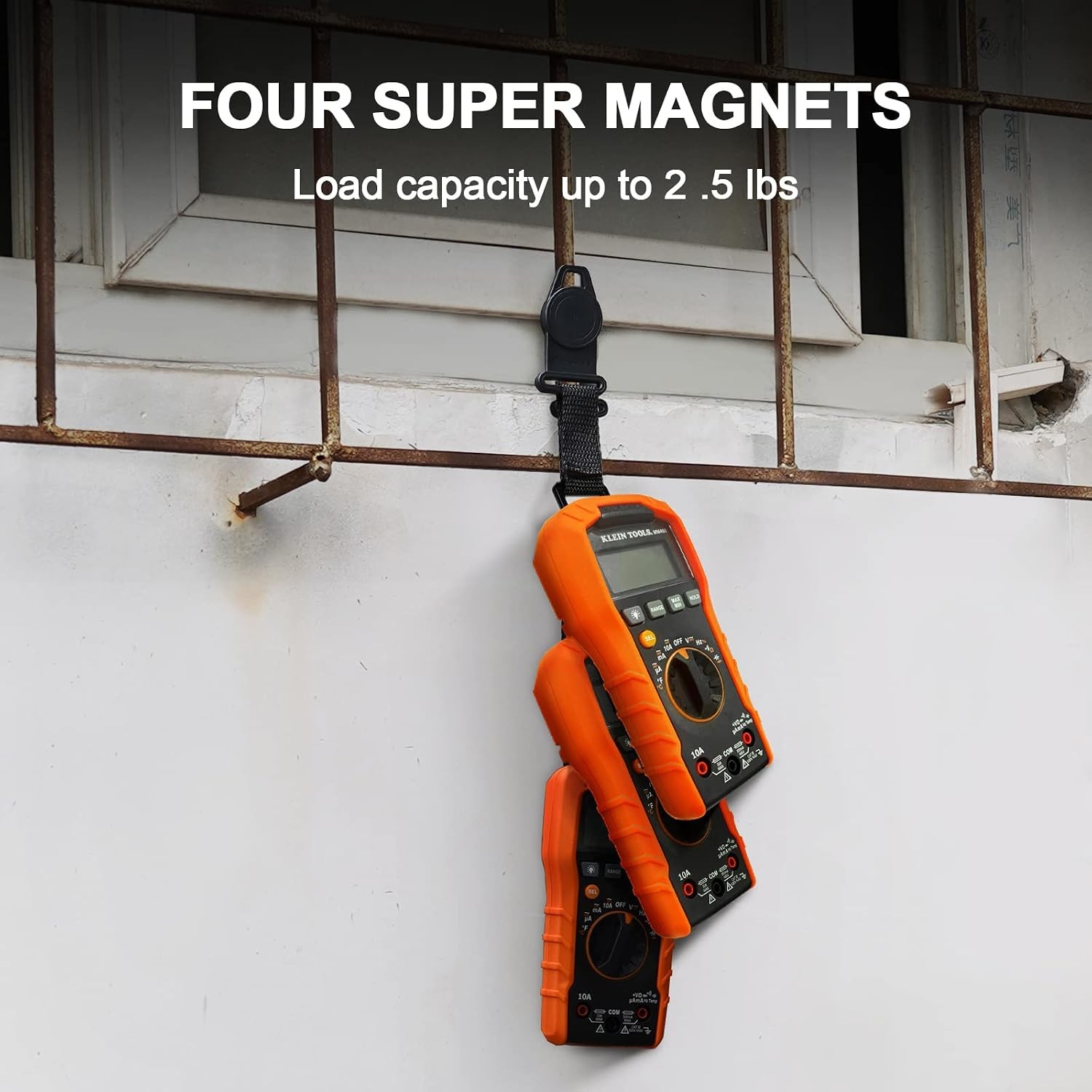 Magnetic Multimeter Hanger Strap Compatible with Klein Tool Meters
