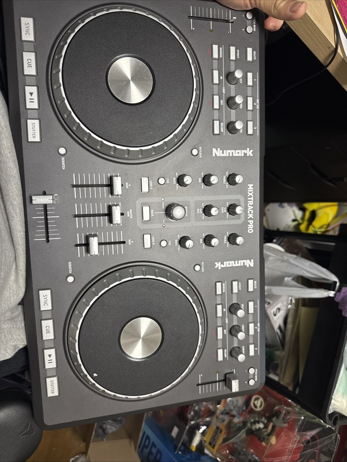 Numark MIXTRACK PRO DJ Controller-Not Tested &No Power Adapter