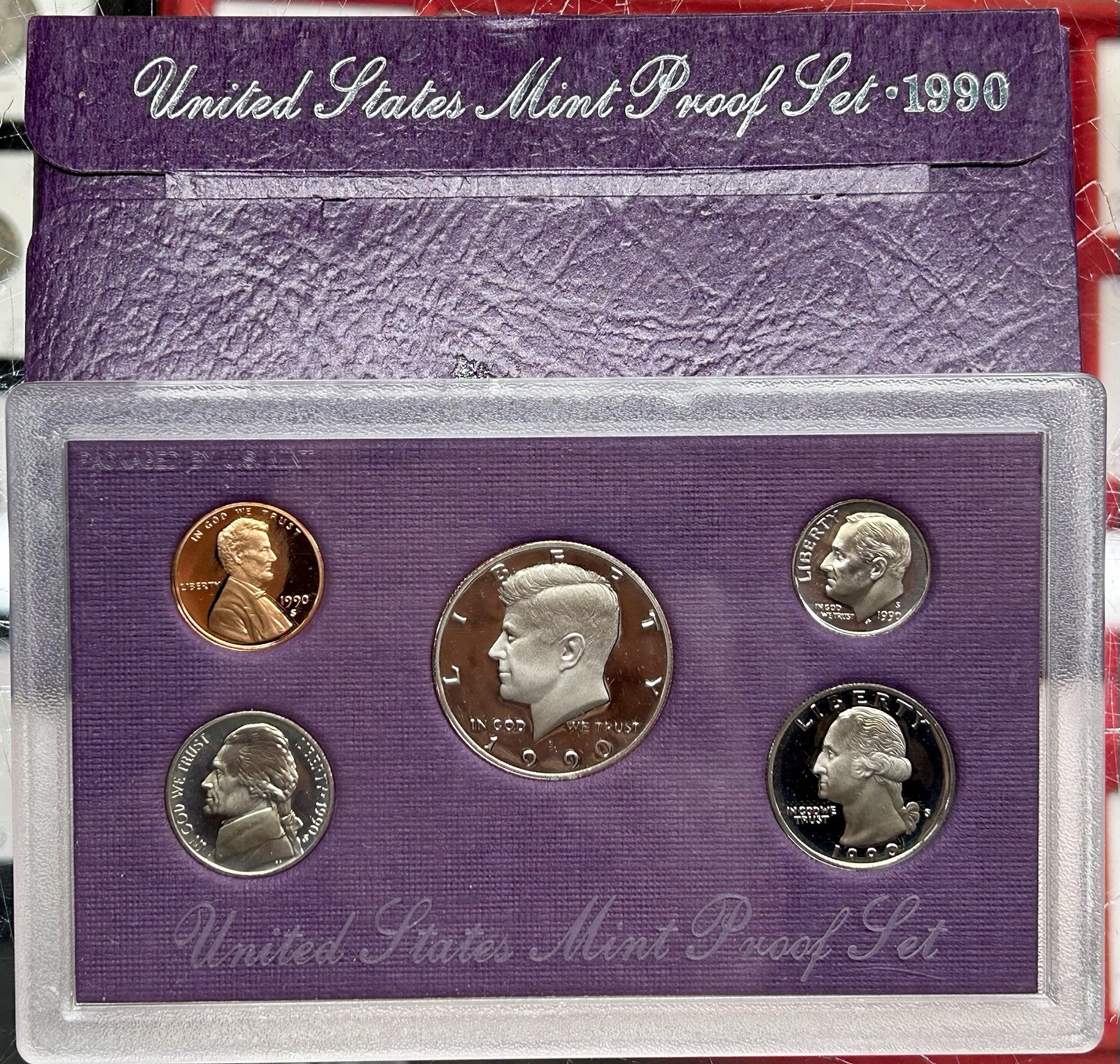1990 United States Proof Set w/OGP