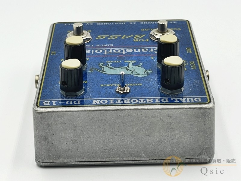 ALBIT DD-1B Dual Distortion Bass Guitar Distortion Pedal Used