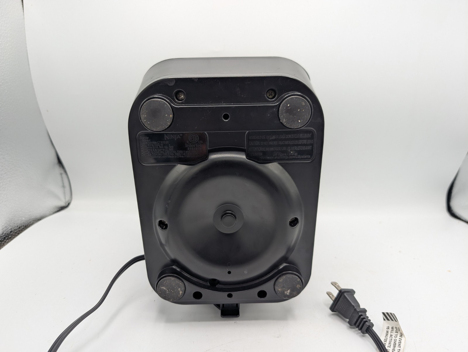 Ninja Pro Touch Blender Base Only for Model CT610 Auto IQ Technology Tested