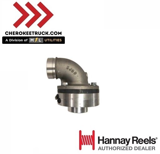 Hannay Reels 99 30.4322, 1.1/2" 90 FXFXVIC Aluminum 600 PSI WHJ.1590AL.V (Viton)