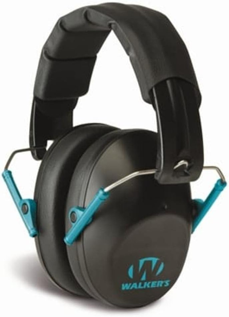 Foldable Noise Reduction Earmuffs 22dB Hearing Protection Low Profile Design
