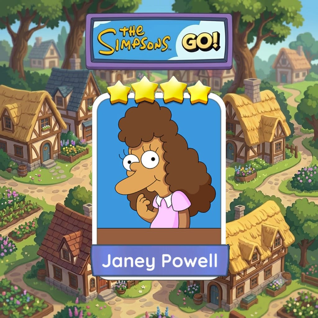 Monopoly go Stickers 4⭐Janey Powell Set 12 Fast & Trusted