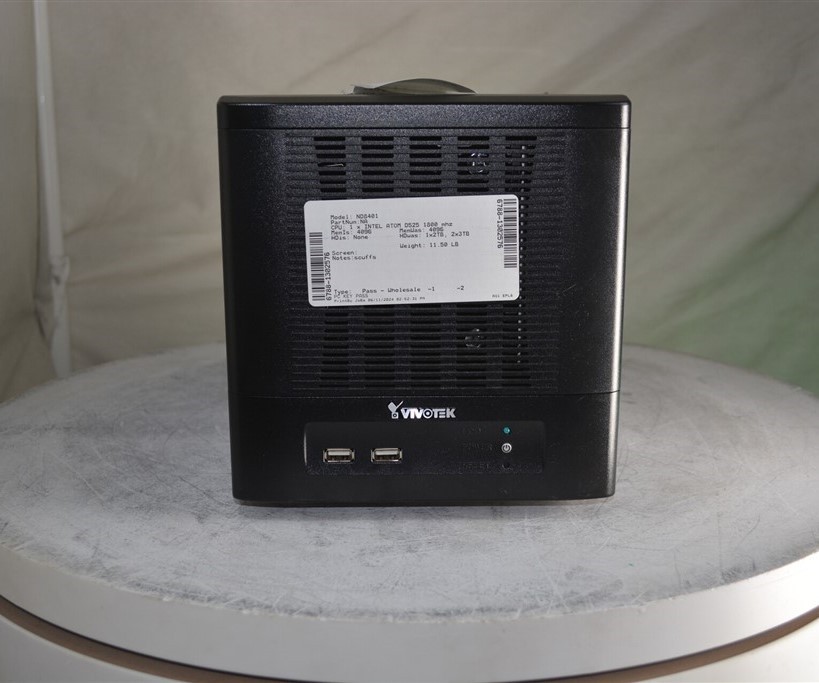 VIVOTEK ND8401 Network Video Recorder INTEL ATOM D525 4GB SEE NOTES