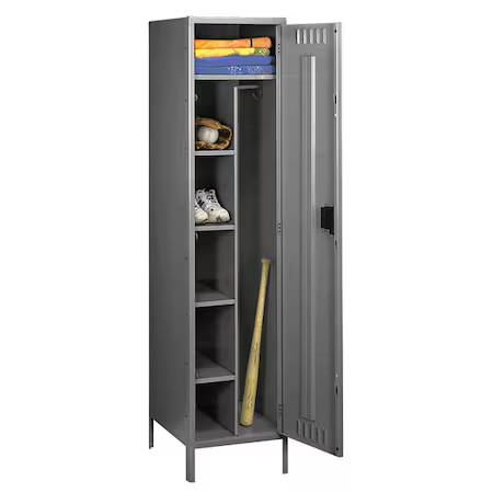 Tennsco Cms-242172-1Mg Wardrobe Locker, 24 In W, 21 In D, 78 In H, (1) Tier,