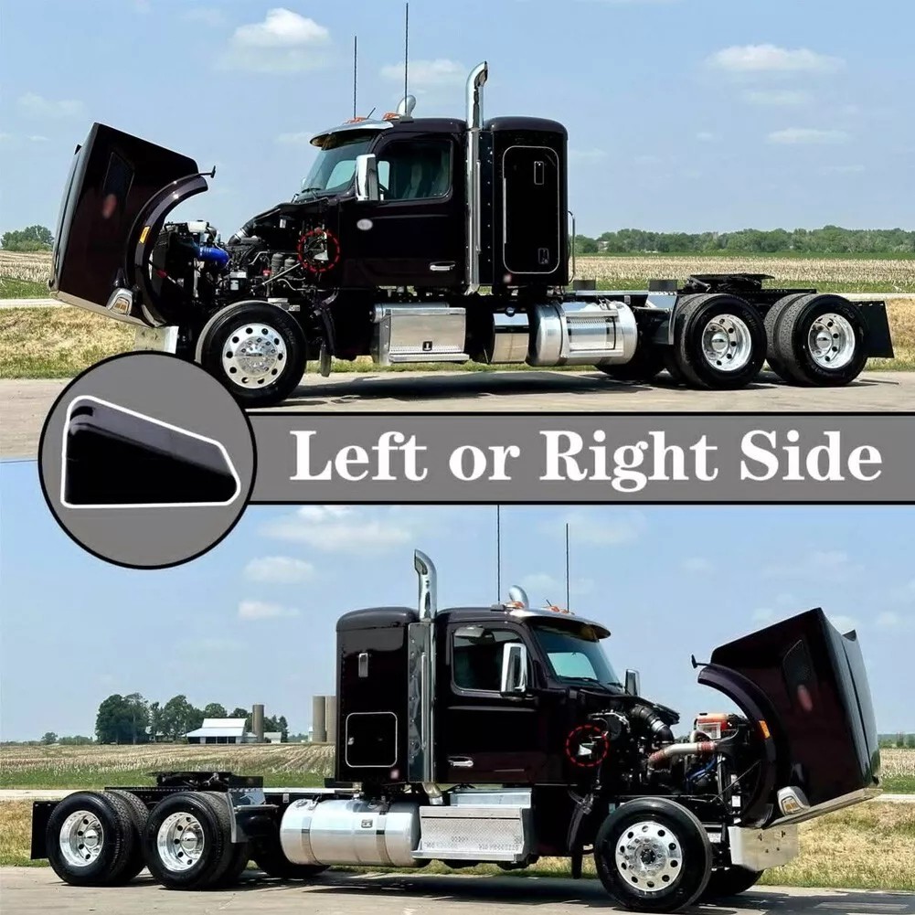 For Peterbilt 567 579 Kenworth T880 T680 Hood Bumper Support L85-6081 2pcs