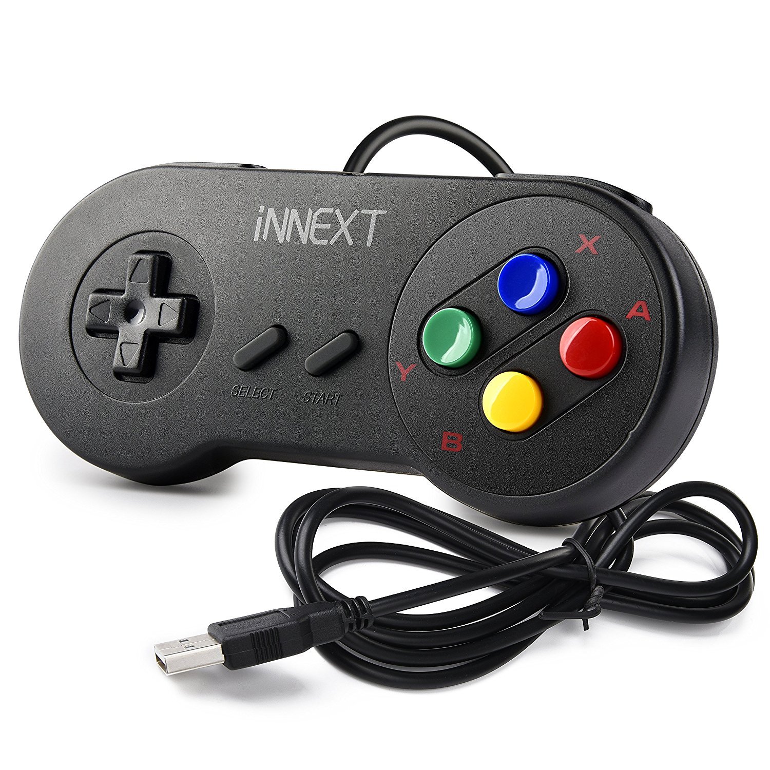 USB SNES Gamepad NES N64 NGC Controller for PC Mac Raspberry Pi Wired/ Wireles