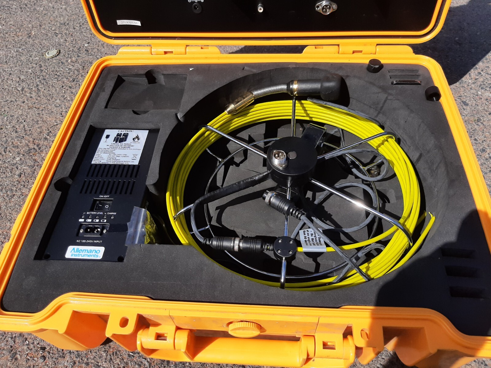 TECNIX Allemano instrument Drain Camera Locator Pipe Inspection Video Camera