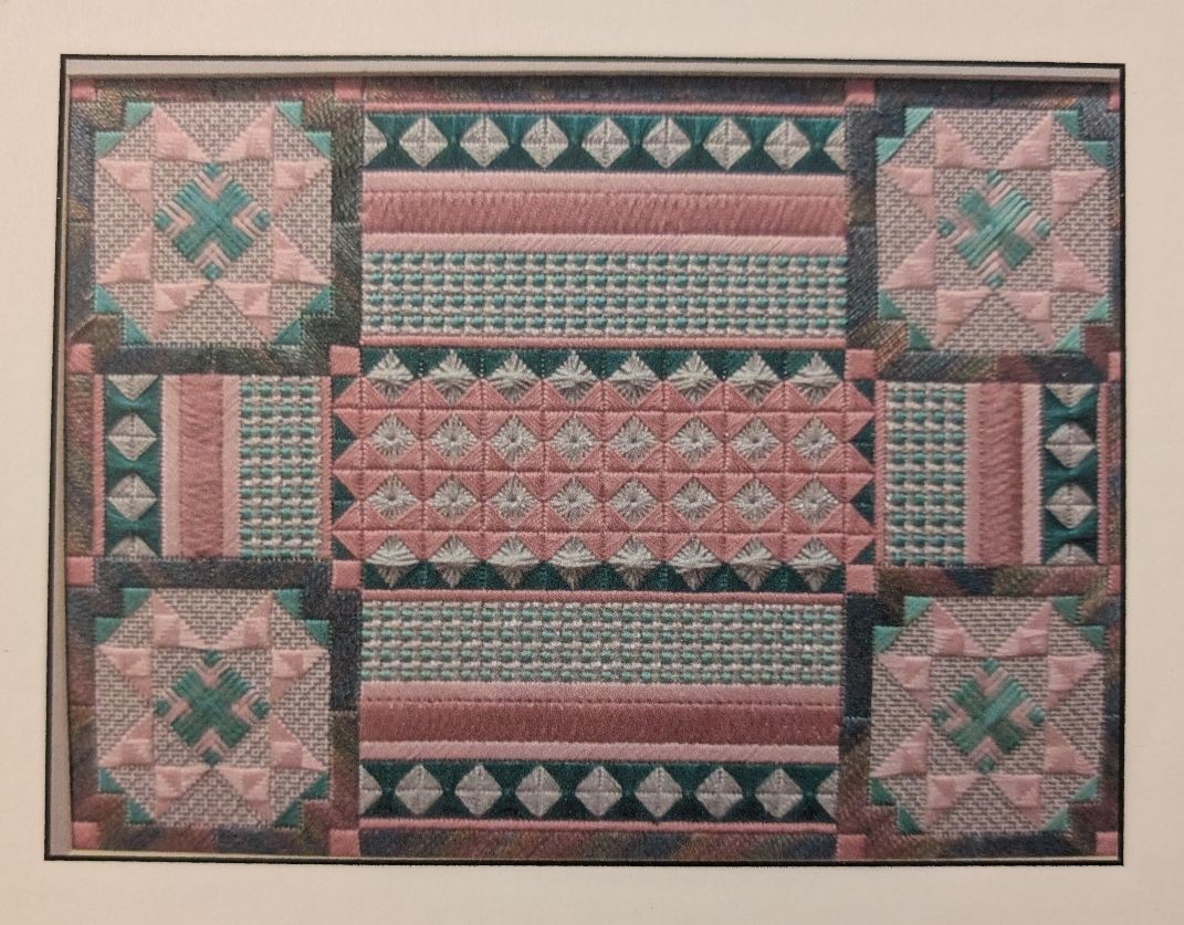 Lynn Tomlinson Designs Diamond Mosaic Needlepoint Pattern