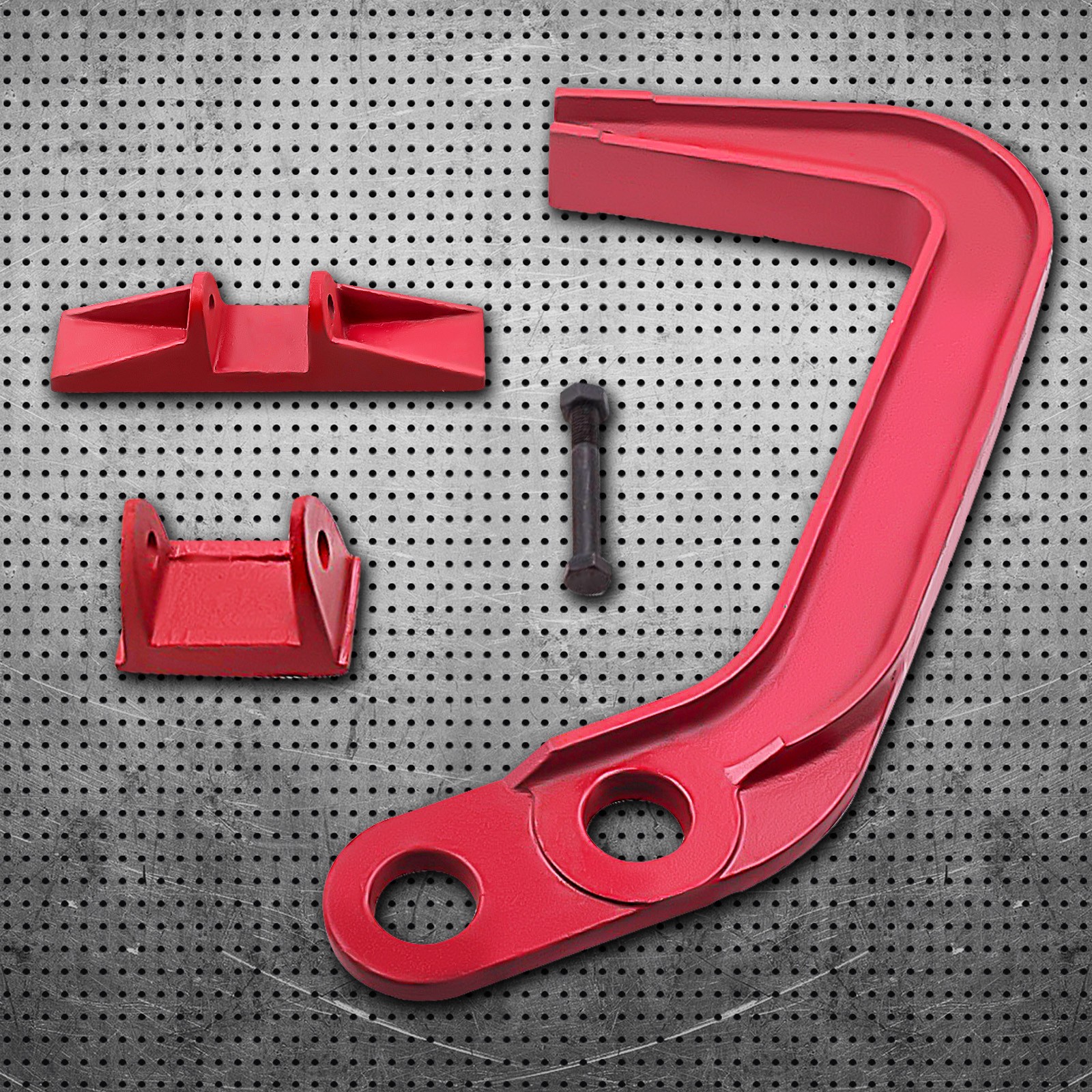 6 Ton Auto Body Frame Jumbo Deep Fast Hook Up Hook Clamp Kit Pulling Puller