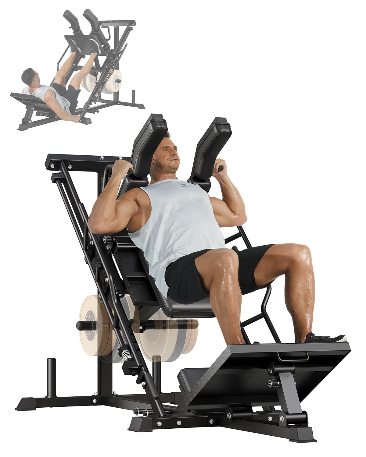 Leg Press Machines for Home Gym Professional Hack Squat Machine Workout Training