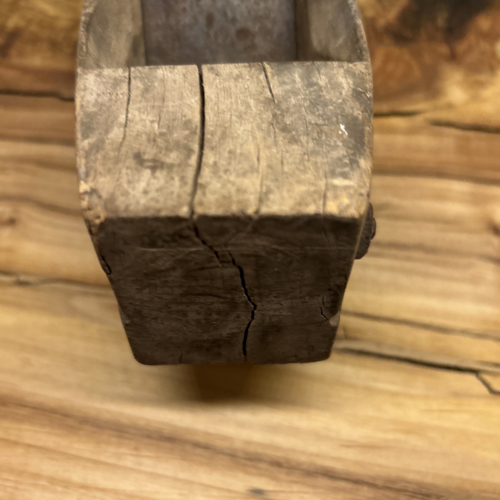 Antique Coffin Smoothing Plane Primitive Woodworking
