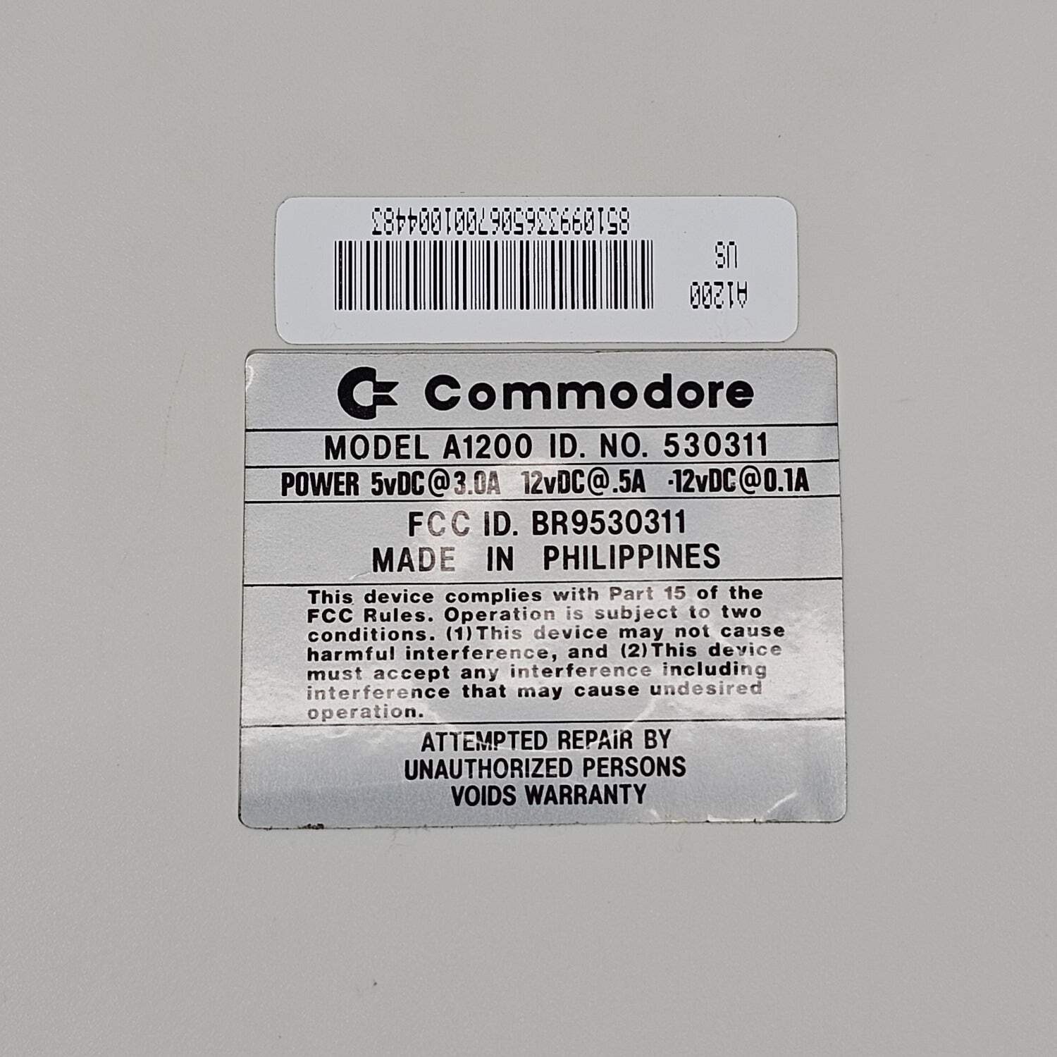 Commodore Amiga 1200 Vintage Personal Computer A1200 With Box