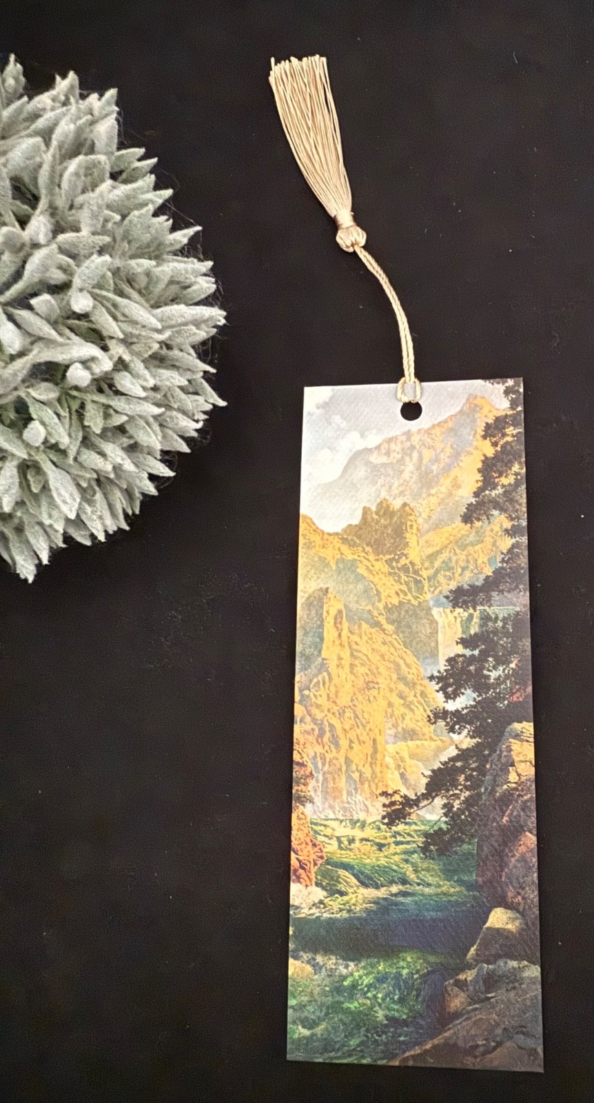 THE BROADMOOR SEVEN FALLS Colorado BOOKMARK | Out Where the West Begins POEM