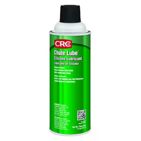 Crc 03204 Chute Lubricant, Silicone, H2 No Food Contact, 11 Oz, Aerosol Can