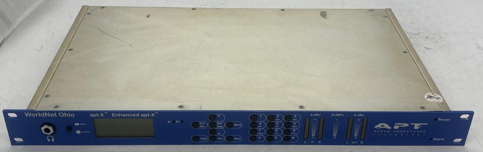 APT WorldNet Ohio APT-X Enhanced Full Duplex Audio Codec