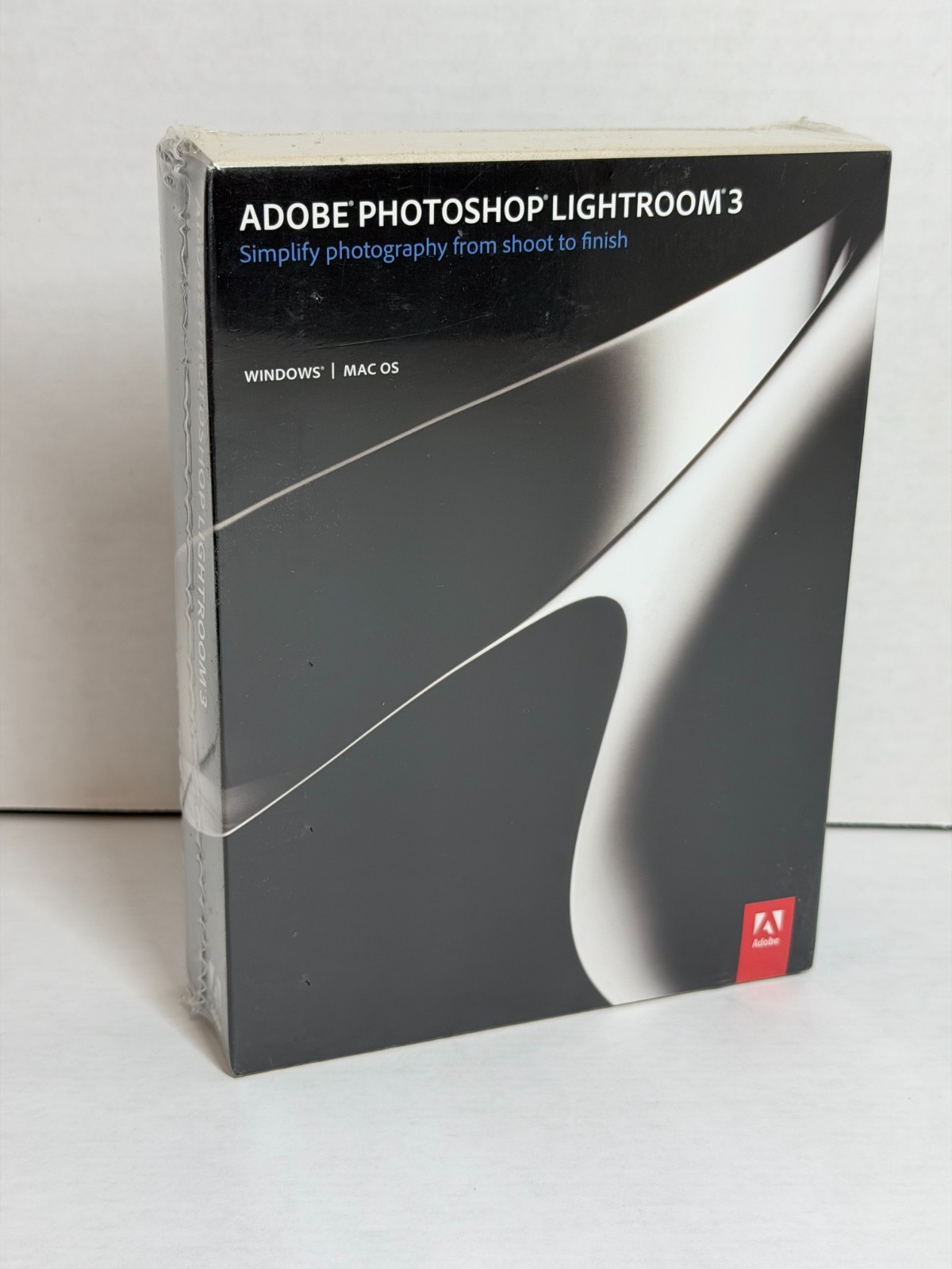 Factory SEALED Photoshop Lightroom 3 for Windows Mac
