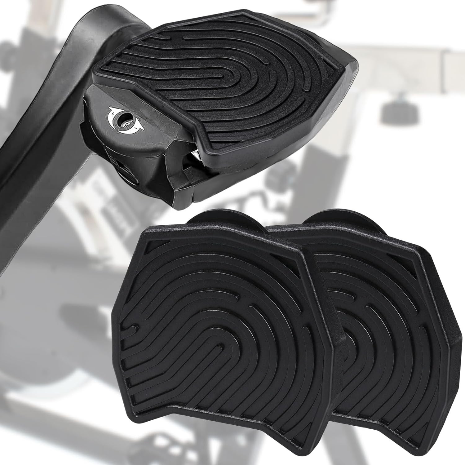 Pedal Converter for Peloton Bike & Bike Plus,Pedals for Regular Shoes Fit Ori...
