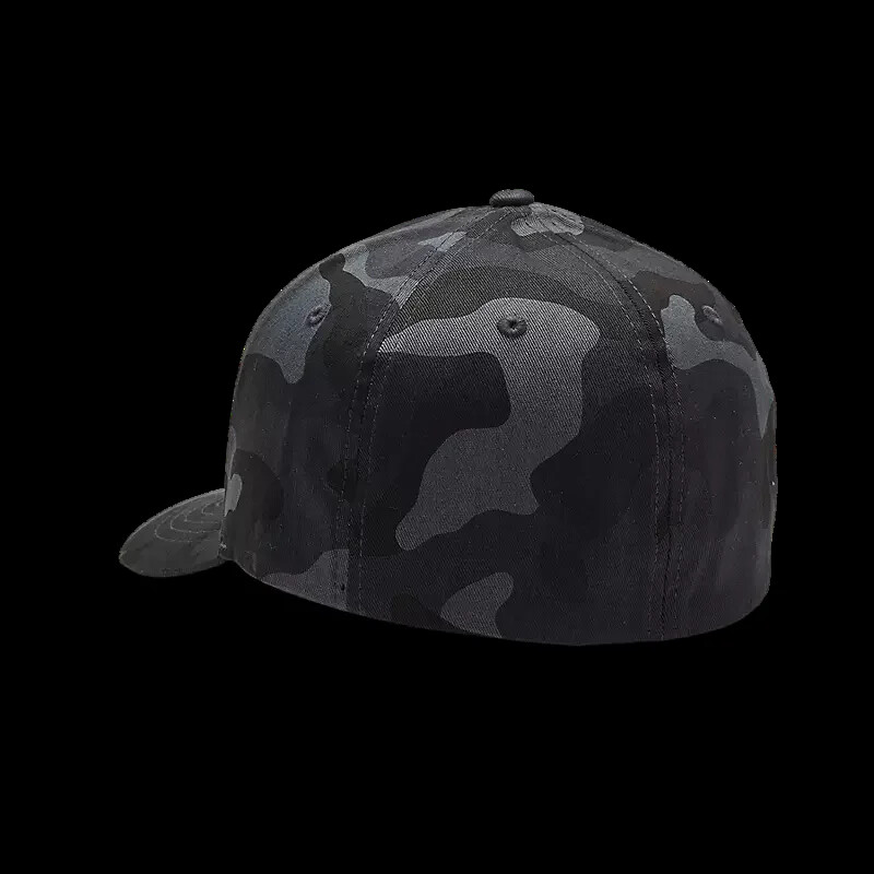 Fox Head Flexfit Baseball Cap Flexfit Hat LFS23 Black Camo