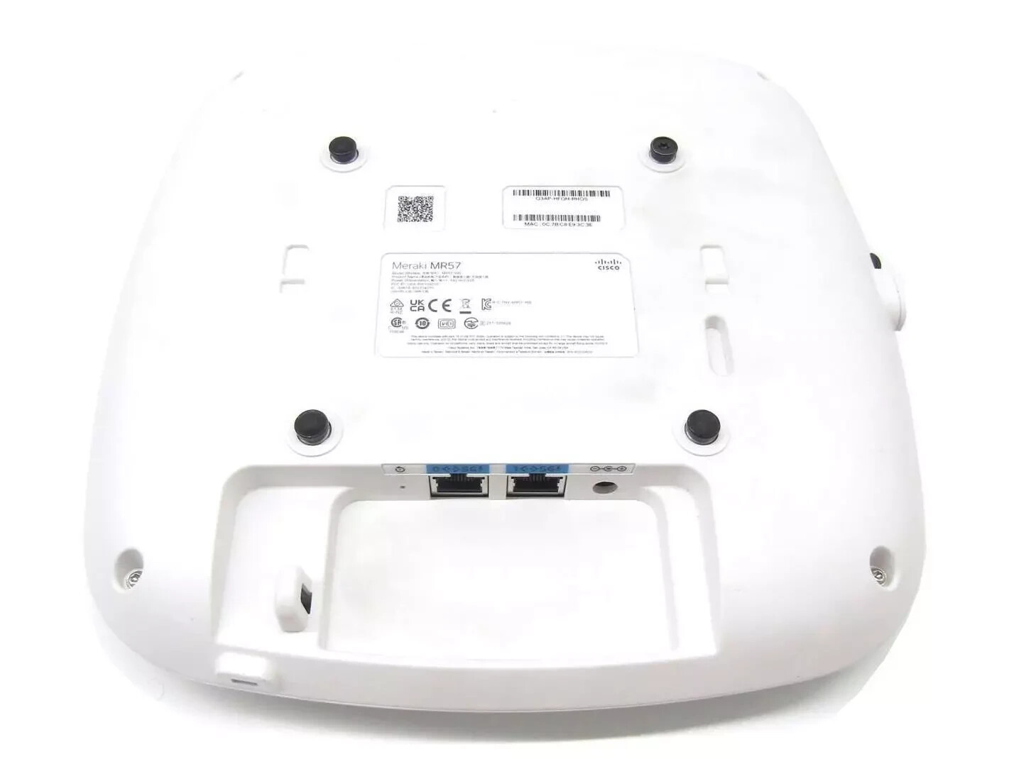 Cisco Meraki MR57 802.11aX DC/PoE Wireless Access Point UNCLAIMED