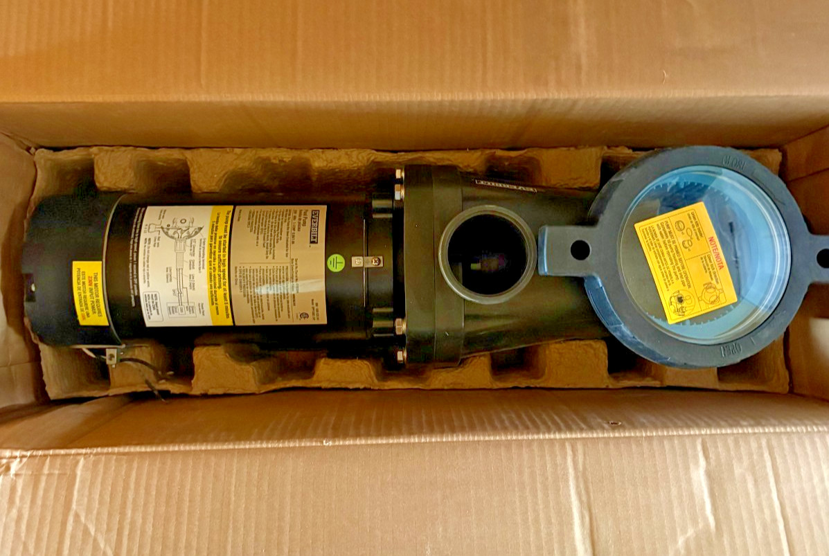 Everbilt 1.5 HP 2-Speed 230V Pool Pump - SPP15002-2SP - MISSING UNIONS