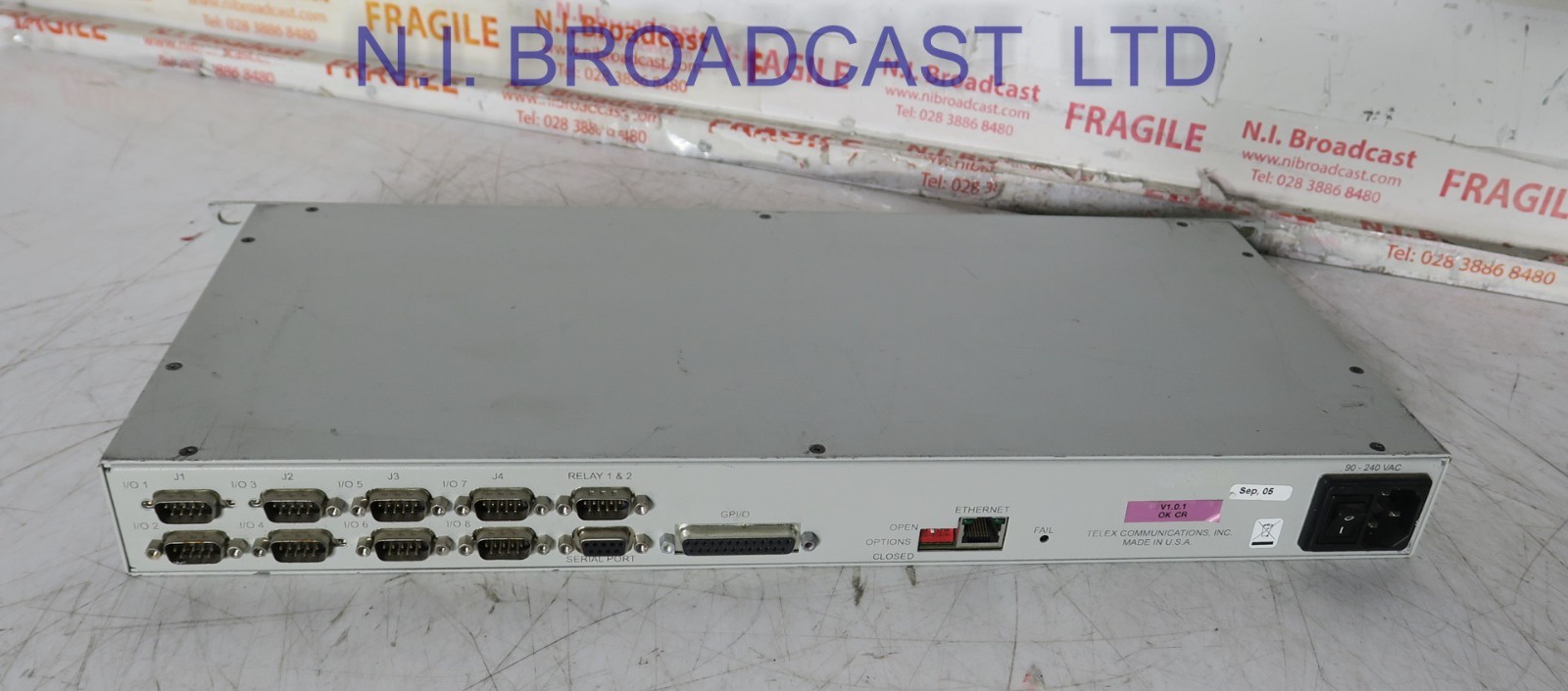 RTS rvon I/O interface unit  VOIP