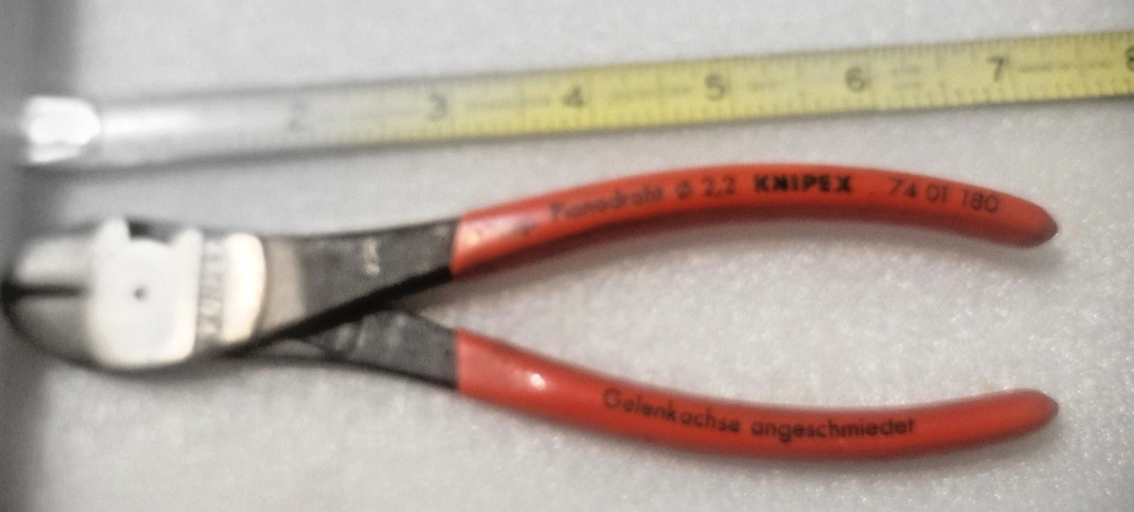 ⭐⭐KNIPEX HIGH LEVERAGE 7-1/4" DIAGONAL CUTTERS 74-01-180 MADE IN GERMANY⭐⭐