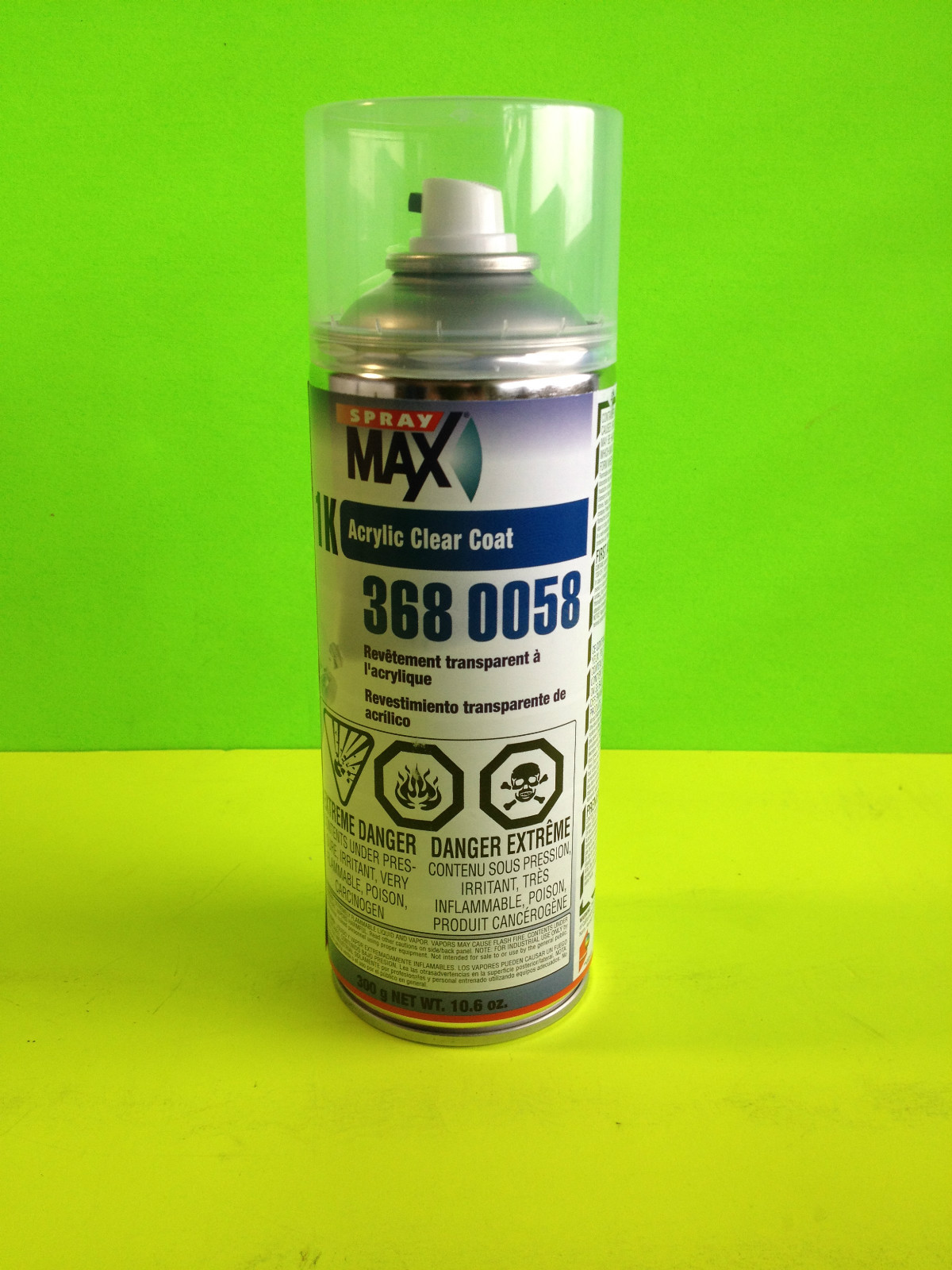 USC SPRAY MAX 1K ACRYLIC CLEAR COAT SPRAY CAN  3680058  AEROSOL FAST SHIPPING