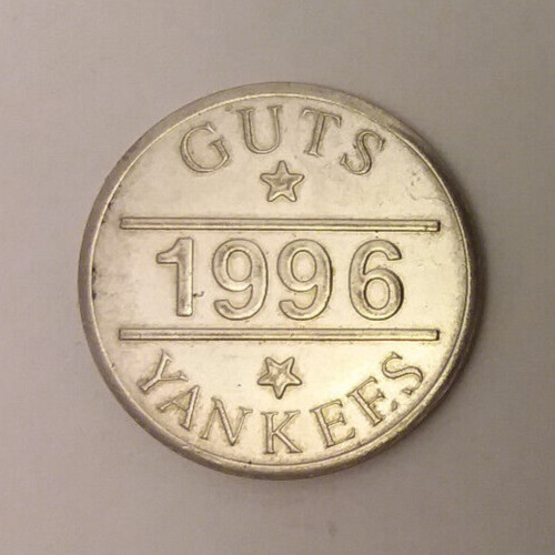 Guts Yankees 1996 Coin Token 24mm