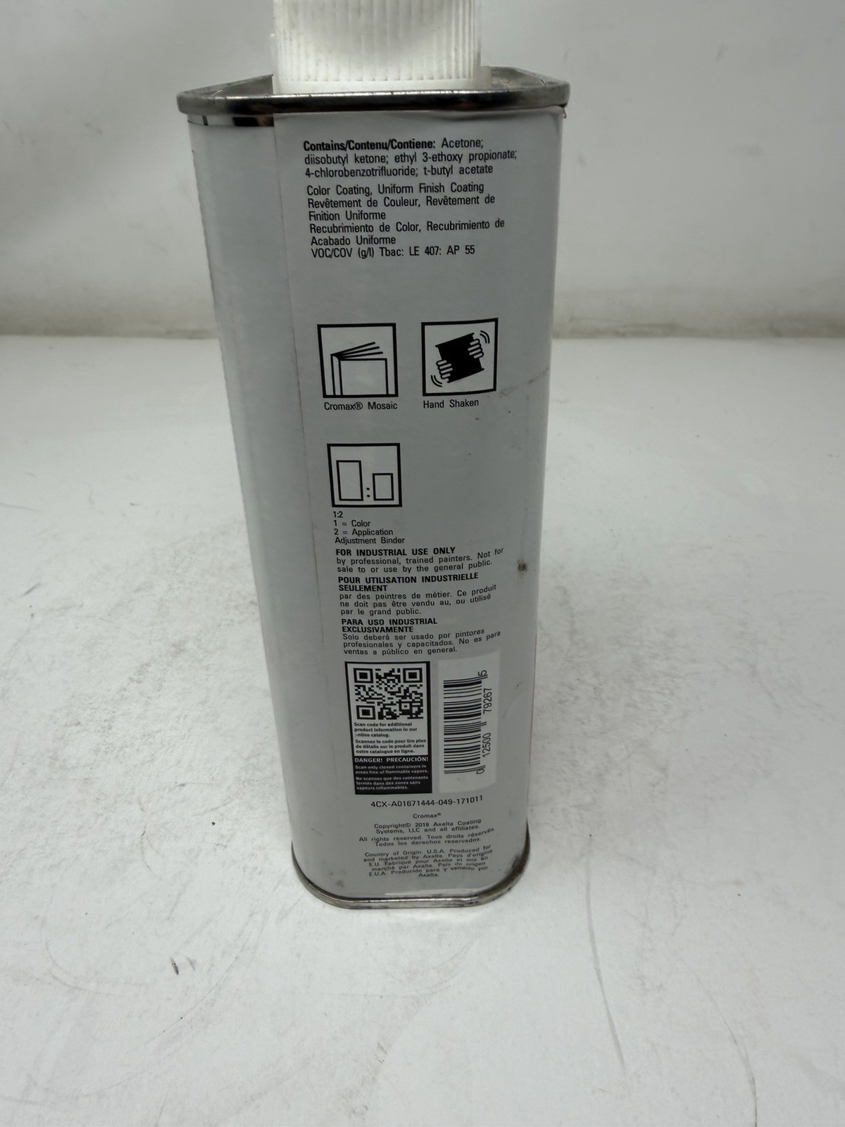 Axalta Cromax Mosaic SBL6627S - Application Adjustment Binder 1 quart