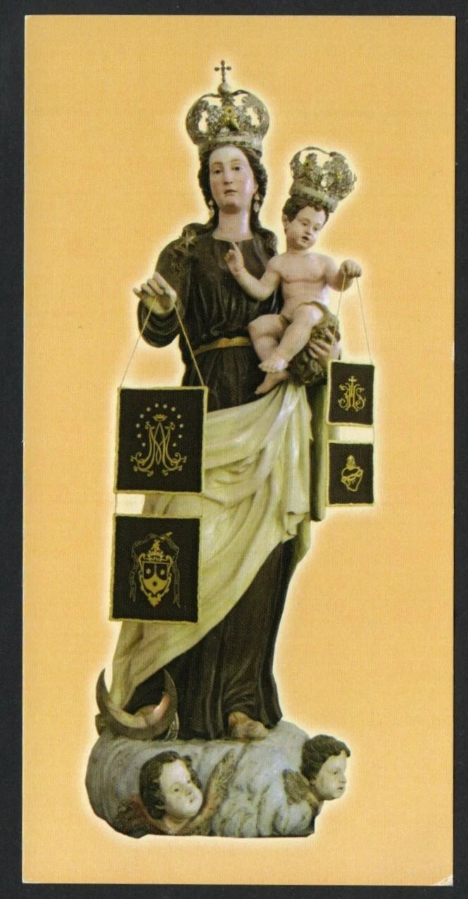 Holy card de la Virgin del Carmen santino image pieuses estampa