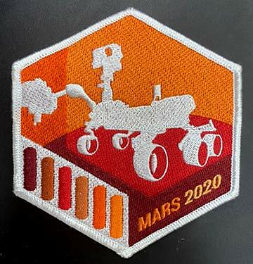 NASA Mars 2020 Rover Patch