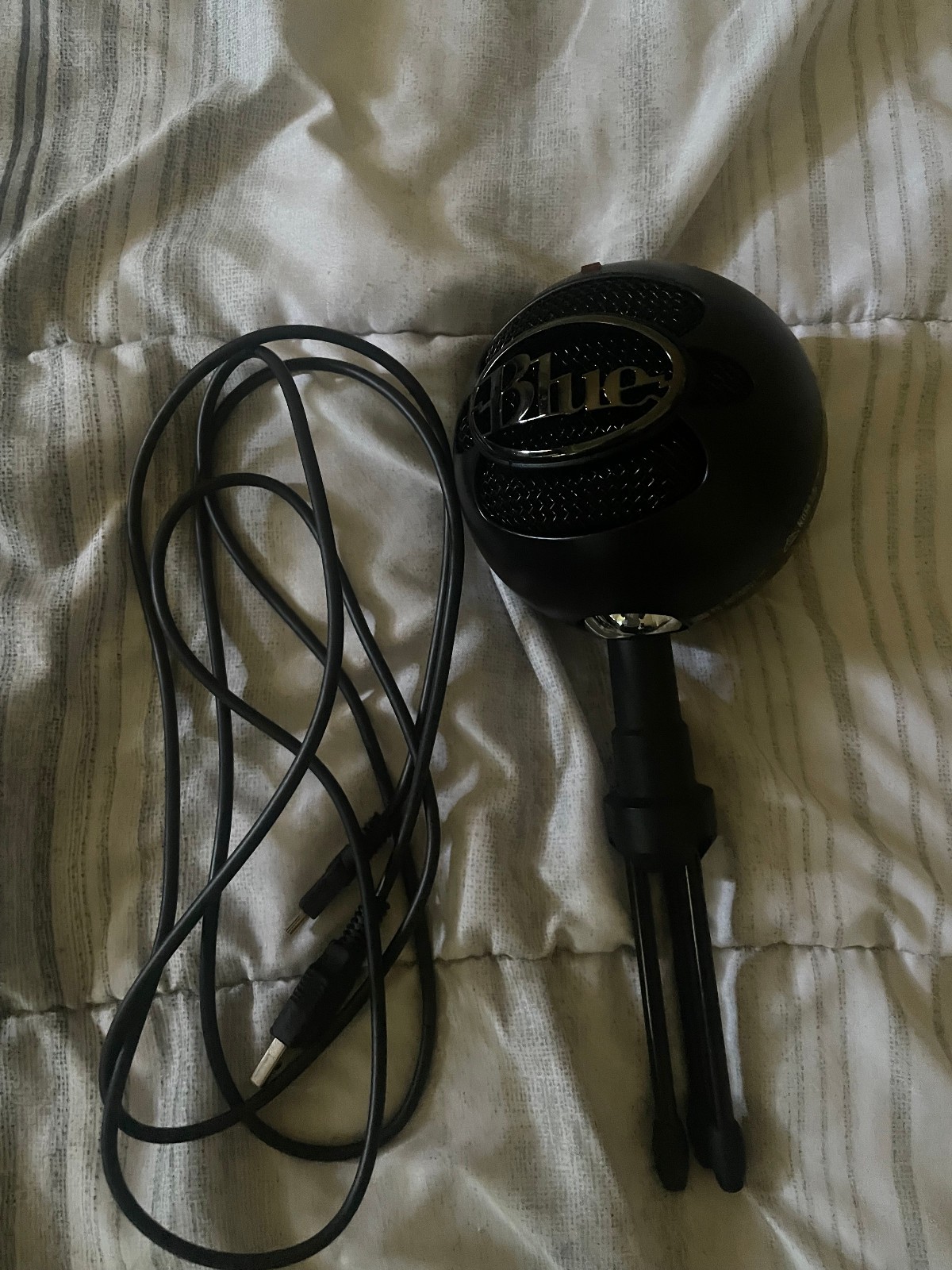 Blue Snowball iCE USB Mic for Recording & Streaming on PC & Mac - Black
