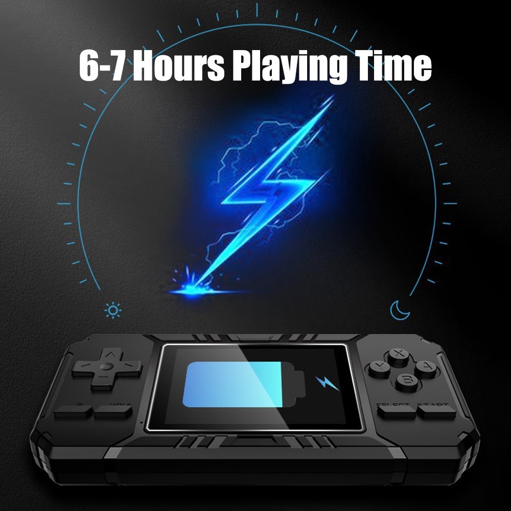 Handheld Video Retro Game Console Player Built-in 500 Games 3" IPS HD Screen
