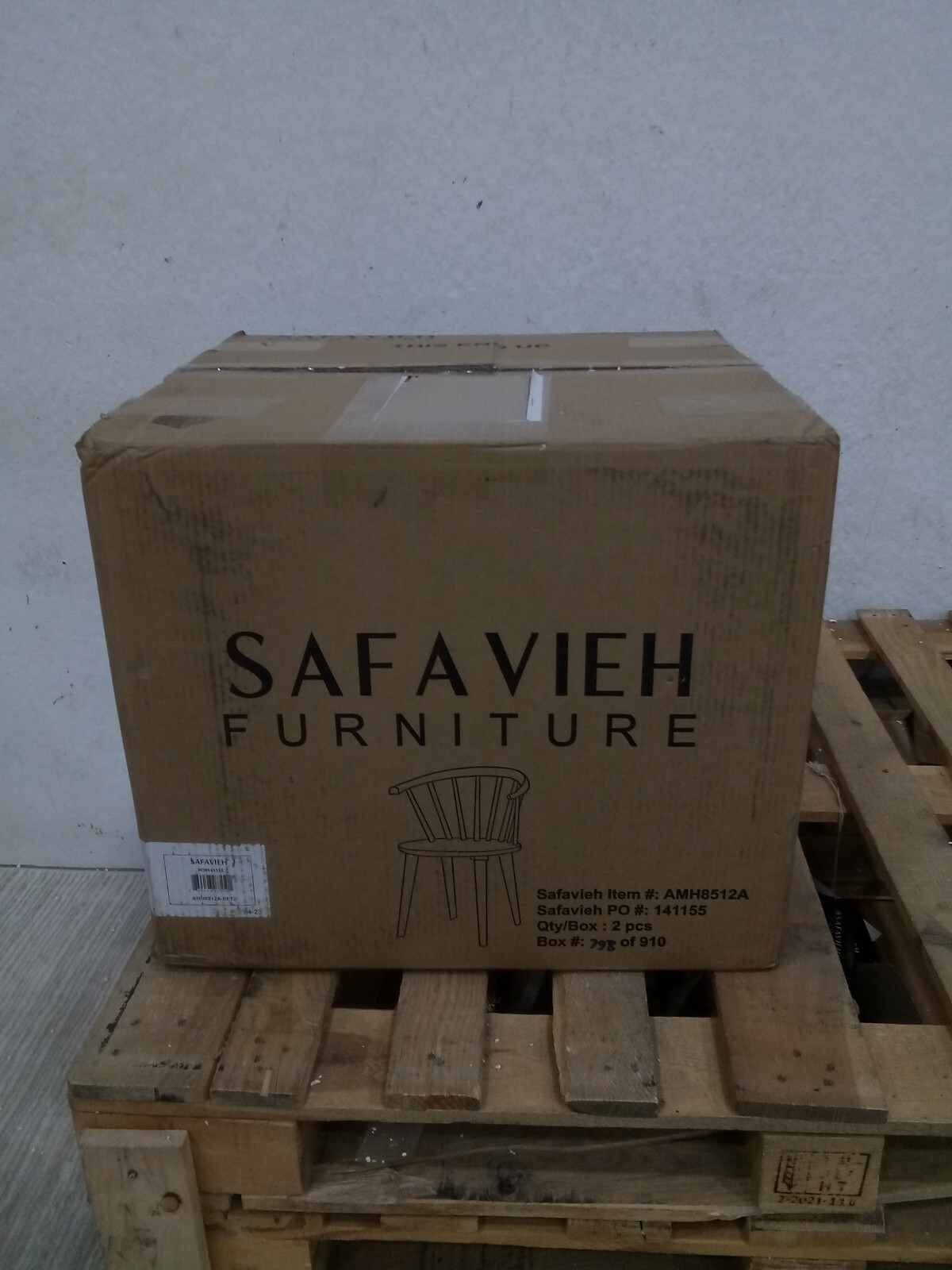 Safavieh Curved Spindle Side Chair, Reduced Price 2172722205 AMH8512A