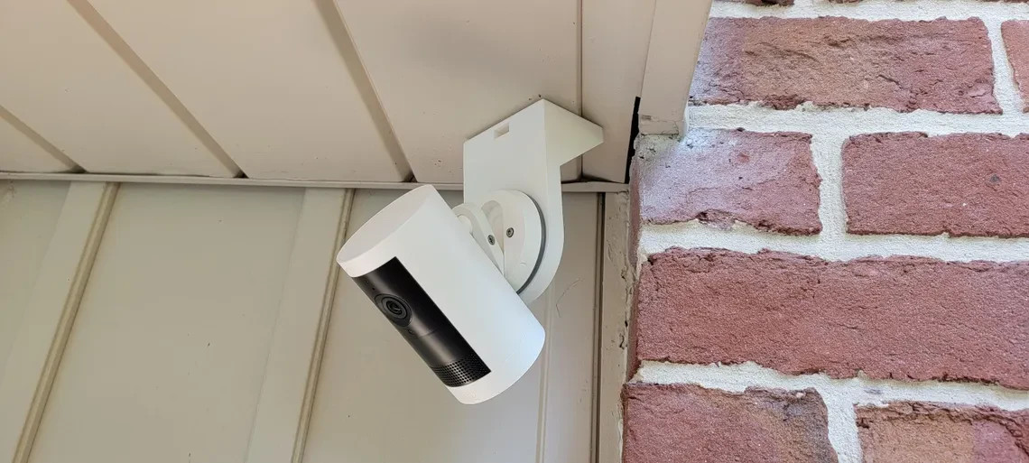 Ring Outdoor Cam Plus Mount, Ceiling, Wall, under Eaves, Wall, Post