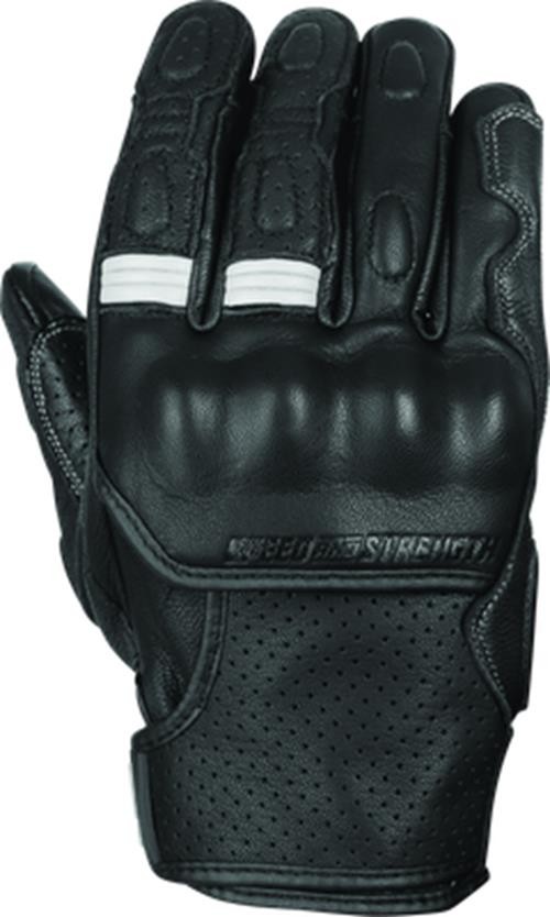 Speed & Strength 892329 Twist of Fate Leather Gloves Blk/Wht - 2XL
