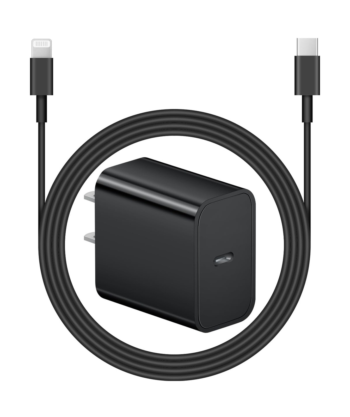 iPhone Charger Super Fast Charging 20W PD Power Wall Charger with 6FT Chargin...