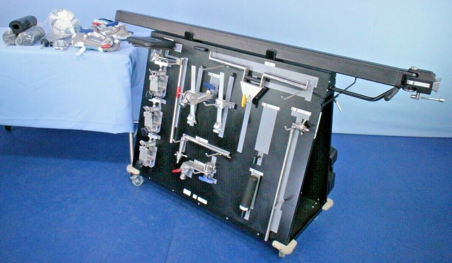 Mizuho 5855 OSI Surgical Table Accessory Cart OSI O.R. Orthopedic Cart Jackson