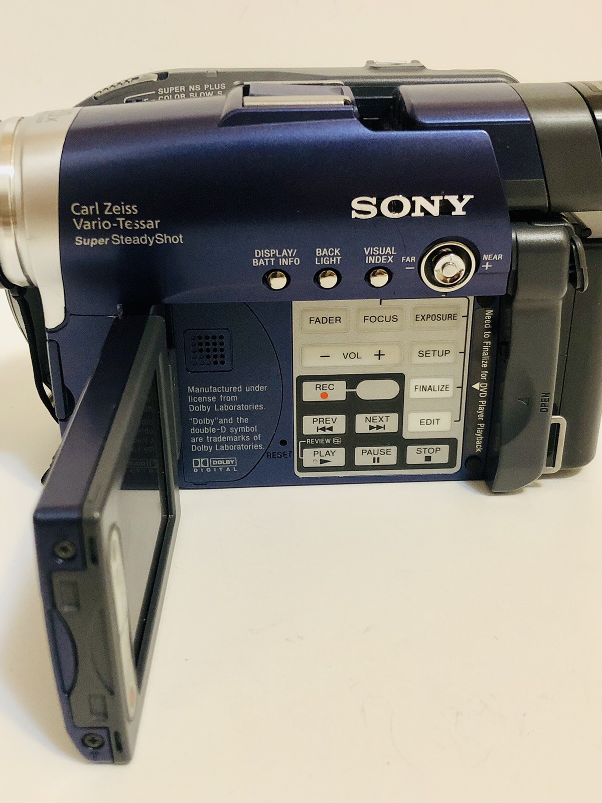 Sony HandyCam DCR-DVD UN TESTED
