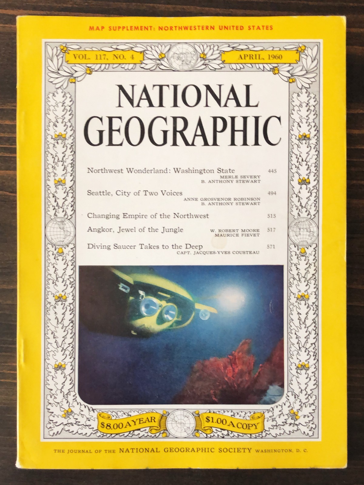 1960 National Geographic Magazine - April