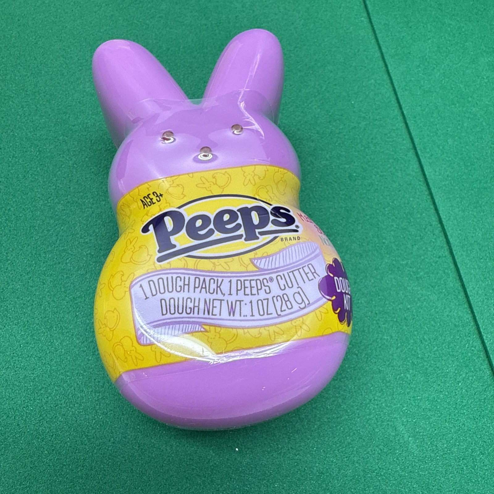 PEEPS Dough Pack w/ Cutter Bunny & Marshmallow Scent/Peeps Stacking Chalk/Foamie