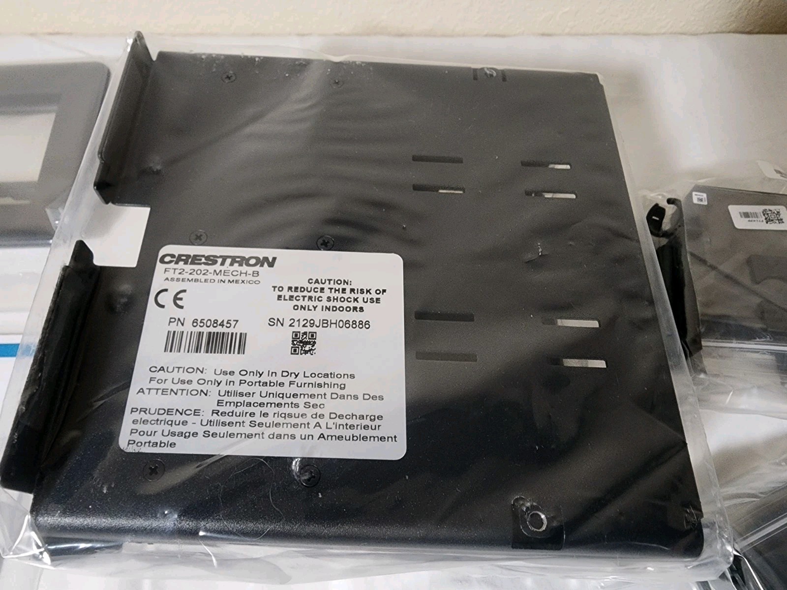 Crestron FT2-202-MECH-B FlipTop Cable Management System
