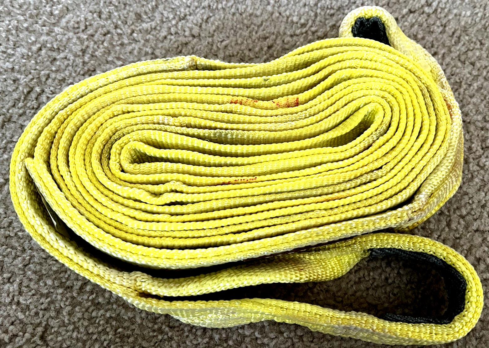 Heavy Duty Tow Strap 2"x 19’ Rope Car Boat Trailer 18,000  ULT. Towing Recovery