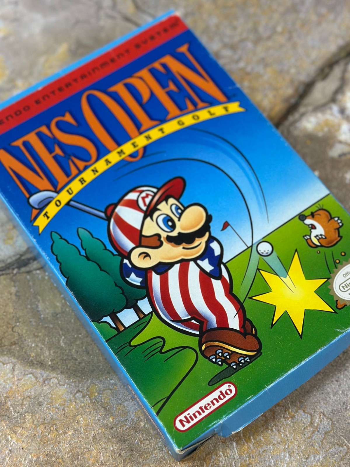 NES Open Tournament Golf Box - NES **EXCELLENT**