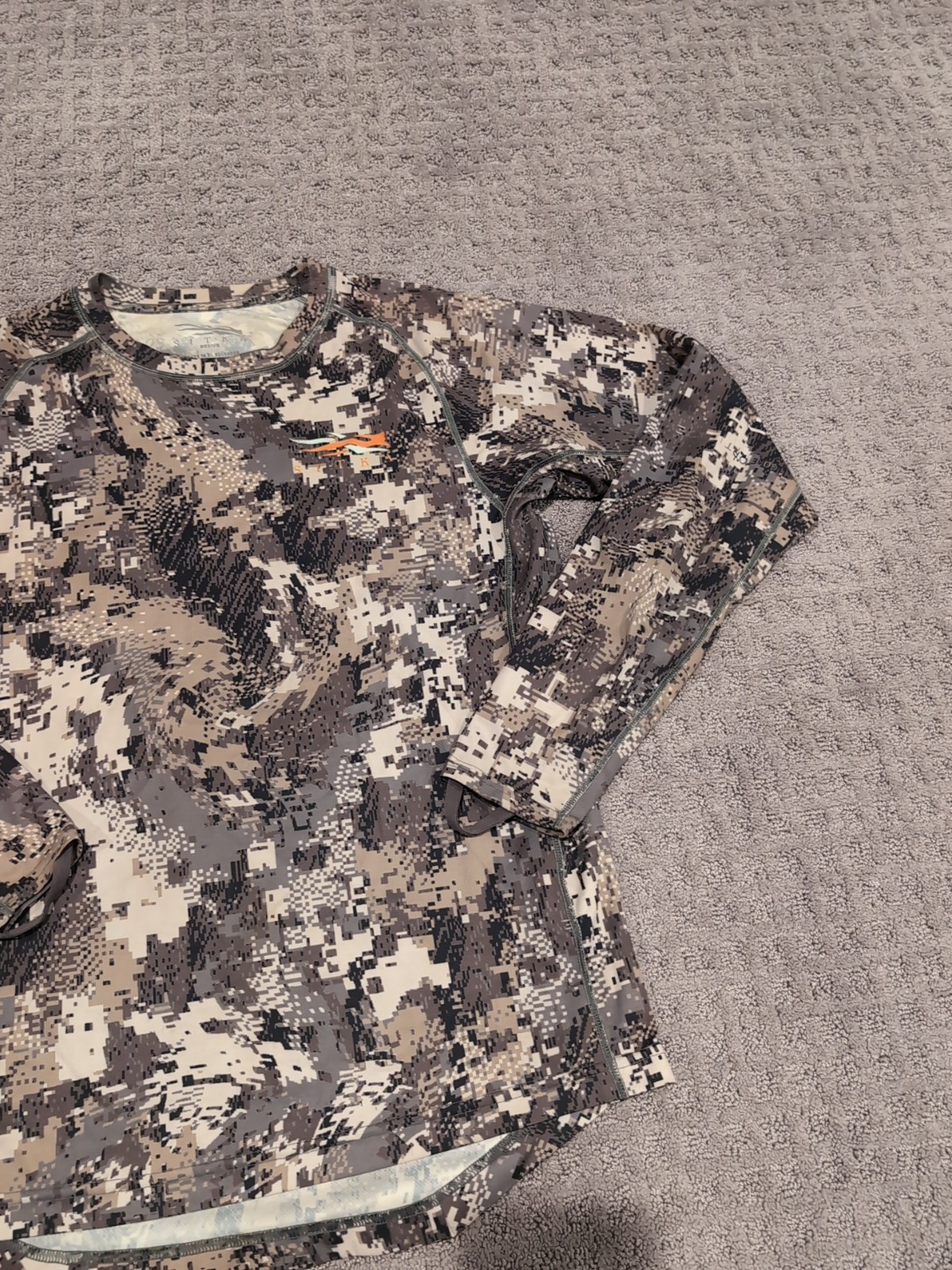 Sitka Core Lightweight Crew LS Medium Open Country Excellent!
