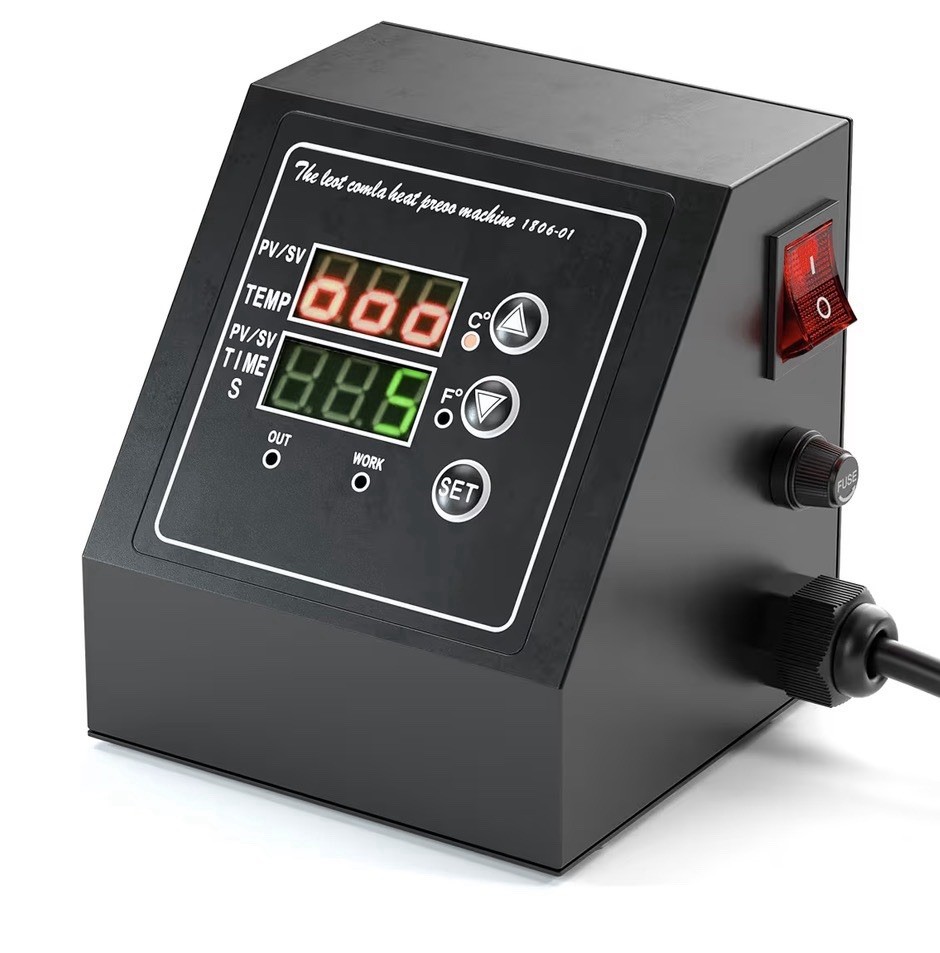 Heat Press Control Box for Heat Transfer Sublimation Print Machine.. Black (Ey..